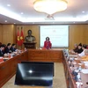 越共中央民运部部长张氏梅会见宗教界国会代表