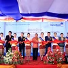 越南工商（老挝）责任有限银行万象分行今日正式揭牌