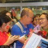 AFF Suzuki Cup 2018：越南驻马来西亚大使给越南国足打气助威