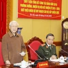 阮富仲：越共中央公安党委需注重做好党建和政治思想教育工作