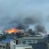 缅甸西部地区发生火灾 160多间房屋被烧毁