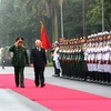 越共中央总书记、国家主席阮富仲出席2018年全军军政会议