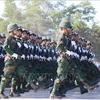 老挝隆重举行人民军建军70周年纪念集会