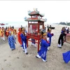 岘港市清溪郡求鱼节获得国家非物质文化遗产证书