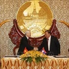越共中央总书记阮富仲致电感谢老挝人民革命党中央总书记、国家主席本扬