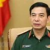 越南人民军高级军事代表团对新加坡进行正式访问