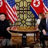 朝鲜中央电视台播放美朝领导人第二次会晤纪录片