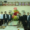 河内市领导对郑玉轩连任赎世主会领导表示祝贺