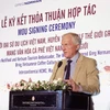 越南NutiFood与高尔夫球界传奇人物诺曼合作向世界推介越南咖啡文化