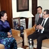 越南国会主席阮氏金银会见摩洛哥首相萨阿德丁·奥斯曼尼