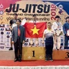 越南柔术选手在泰国柔术公开赛上夺得金牌