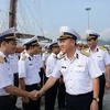 黎贵惇286号帆船起航对印尼与新加坡进行交流访问