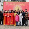 旅居哈尔科夫省越南人举行2019年雄王国祖祭祖仪式