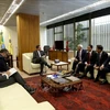 巴西副总统汉密尔顿·穆拉奥会见越南国会副主席汪周刘