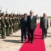 老挝高级领导就原越南国家主席黎德英逝世致唁电