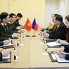潘文江上将会见俄武装力量总参谋长和菲国防部副部长