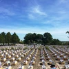 在老挝牺牲的26位烈士在九号公路国家烈士陵园安息
