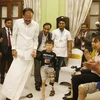 印度副总统奈杜出席斋浦尔脚假肢安装中心开业典礼