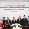 韩国SK集团对越南Vingroup投资10亿美元