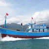 越南坚江省坚决不让未经登记渔船出海捕捞