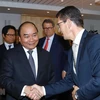 越南政府总理阮春福会见挪威领先集团代表