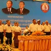 越共中央委员会就柬埔寨人民党建党68周年向该党致贺电
