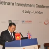 越南财政部长丁进勇：越英两国金融合作前景广阔