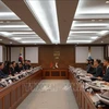 越南公安部长苏林与韩国大检察厅检察总长文武一举行会谈