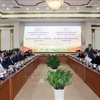 胡志明市领导会见越南欧洲商会领导与企业代表