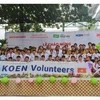 韩国志愿者参加胡志明市学校设施升级改造项目