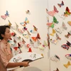  “化身蝴蝶”装置艺术展 拉近与残疾人的距离