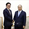 阮春福总理会见柬埔寨驻越大使波拉克