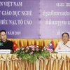 越南与老挝两国国会专题研讨会有助于提高依法治理国家的效果