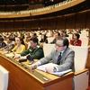 第十四届国会第八次会议通过关于司法工作的决议