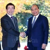越南政府总理阮春福会见韩国首尔市市长