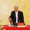 越共中央总书记、国家主席阮富仲：致力建设作风优良、能力过硬的人民公安队伍