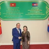 越南政府常务副总理张和平对柬埔寨进行访问