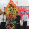 张和平向前江省天主教信教群众致以圣诞祝福