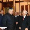 朝鲜国务委员会委员长金正恩强化发展越朝友好合作关系的决心