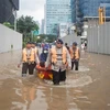 印尼首都发生洪灾 至少5人死亡