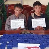 山萝省抓获非法运输毒品的两名老挝籍犯罪嫌疑人