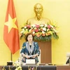 越南国会常委会第43次会议落幕