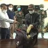 河静省边防部队抓获一名从老挝贩运毒品入境越南的犯罪嫌疑人