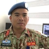 越南首位军官被联合国录用 