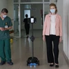 联合国开发计划署向越南赠送机器人 以防护防疫一线医护人员的健康安全