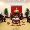 越共中央书记处常务书记陈国旺会见印度驻越大使维尔马