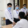 2020年高中毕业考试：越南教育与培训部领导视察胡志明市的考试组织工作