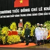 越南党和国家领导吊唁原越共中央总书记黎可漂