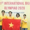 参加2020年国际生物学奥林匹克竞赛的越南全部学生都获奖