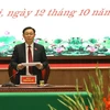 迎接党的十三大：王廷惠同志以100%赞成票再次当选河内市委书记